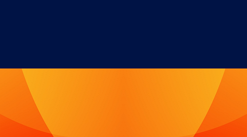 Orange and Blue Background
